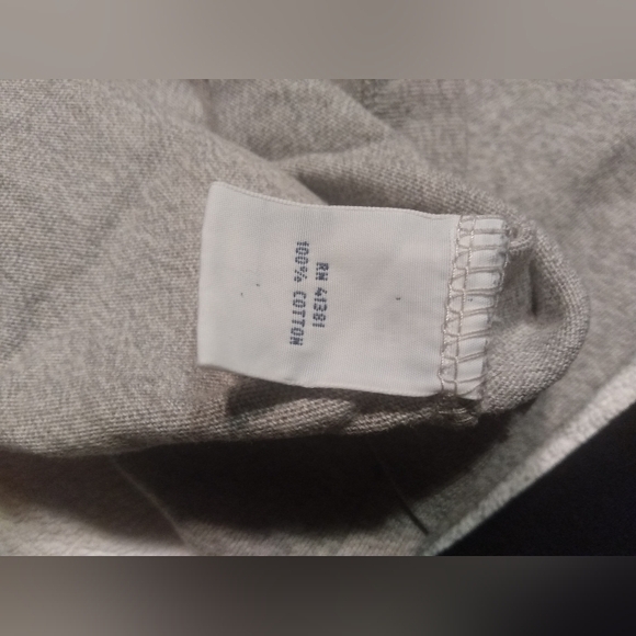 POLO Ralph Lauren Varsity Gothic P Sellout Long Sleeve Black and Grey T- Shirt - Picture 7 of 12